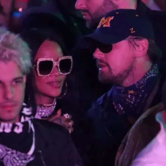 💋 Gucci Grey Rhinestone Crystal Oversize Square Sunglasses *NEW - Picture 3 of 13